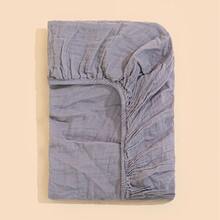 1pc Muslin Baby Crib Sheet Bedding Set, Breathable Unisex Infant Bed Mattress Cover, Super Soft Microfiber Standard Baby Crib/Mini Crib Mattress Protector - Multicolor - View 9