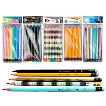 Lápices HB de madera de color macaron baratos al por mayor (paquete de 12) con borrador, lápices de dibujo y bocetos. - Multicolor - Ver 2