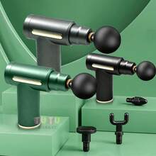 Pistola De Fascia FríA Y Caliente, Mini Pistola EléCtrica De Fitness Para Fascia Cervical, Masajeador De RelajacióN, Relajante Muscular, PequeñA Pistola De Fascia Silenciosa Recargable, Masajeador EléCtrico Para RelajacióN Muscular, 5 Ajustes De Equipo, 4 Accesorios Para Cabezales De Masaje, Regalos Adecuados, Padres, Amigos, Amantes, Regalos NavideñOs, Regalos De CumpleañOs - Negro - Ver 10