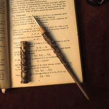 Harry Potter 魔杖笔系列，哈利·波特阿不思·赫敏·格兰杰主题书写工具，设计精巧的魔杖形笔，适合日常记笔记，返校必备，巫师派对礼物及粉丝收藏品。 - A - 查看 3