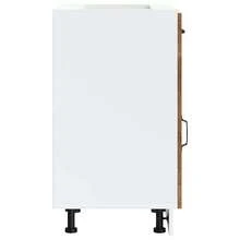 vidaXL Armoire de cuisine Kalmar bois vieux bois d'ingénierie - Tabac - Voir 6