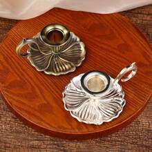 1个欧式装饰烛台，适用于别墅/家居装饰、万圣节、恐怖主题、秋季、节日、冬季、周年纪念、房间装饰、情人节蜡烛、节日庆典、欧洲教堂蜡烛、家居和别墅工艺品、复古蜡烛以及烛光晚餐氛围蜡烛。 - 彩色 - 查看 8