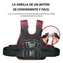 TendenciaCinturón De  Para Niños Para Motocicleta AjustableCalidad premium - Rojo oscuro - Ver 6