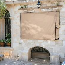 Tấm phủ TV ngoài trời 600D, phù hợp với TV màn hình phẳng 28-75 inch, sử dụng được quanh năm, tuyệt vời cho vườn, hiên nhà và sân | Tấm bảo vệ TV/điện thoại | Tấm bảo vệ màn hình TV Danh mục: Tấm bảo vệ màn hình TV, Ngày Quốc tế Phụ nữ, Đồ dùng du lịch, Quà tặng đám cưới, Y2K, Phòng ngủ, Phụ kiện ô tô dành cho nữ, Trang trí nhà bếp, Đồ dùng gia đình, Quà tặng Ngày của Mẹ, Trang trí phòng ngủ, Vườn, Trang trí nhà bếp, Mùa hè, Bãi biển, Đồ dùng du lịch, Trang trí phòng, Mềm mại, Tốt nghiệp - Màu Khaki - Xem 2