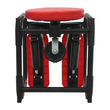SENDERPICK Stepper For Home Mini Sport Stepper Multi-Function Stepper With Seat - Black and Red - View 3