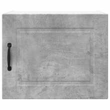 vidaXL Armoire de cuisine avec porte 2 pcs Gris béton 50 x 31 x 40 cm - Gris - Voir 7