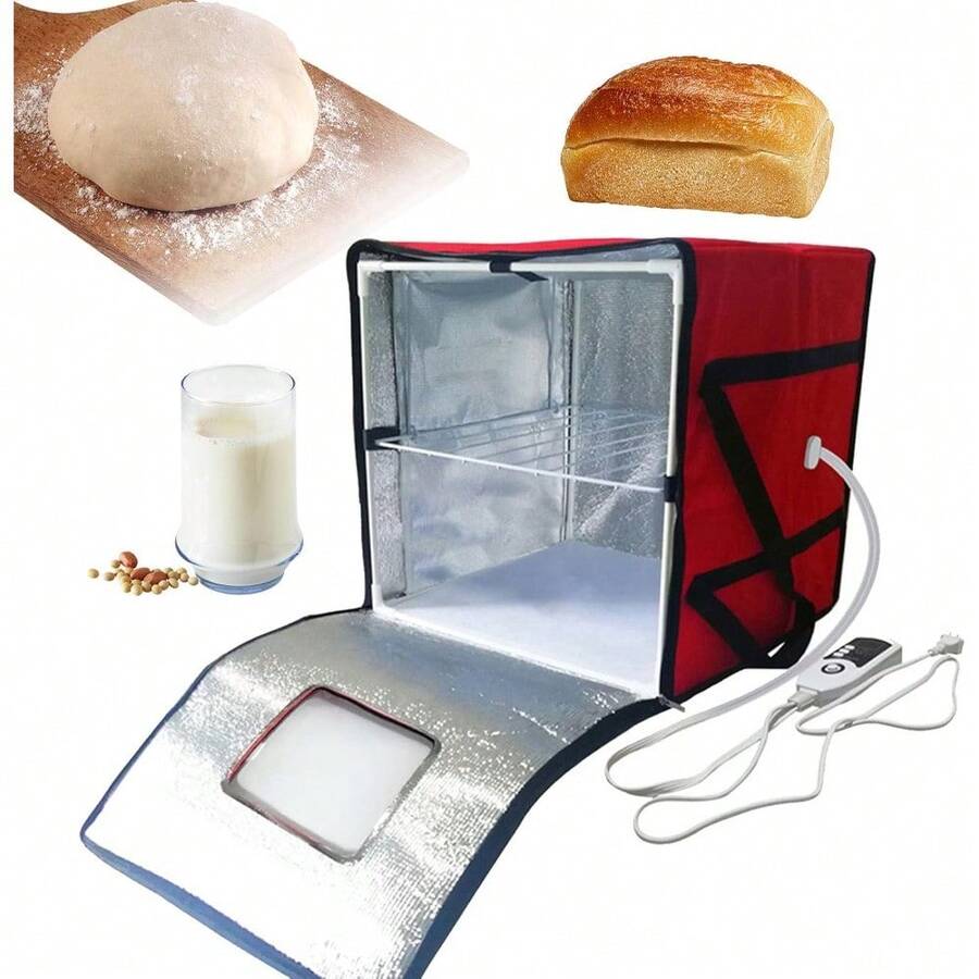 mhjMáquina De Fermentación De Masa Madre Con Estante Interno Caja De Fermentación De Masa De Pizza Para Pan Control De Temperatura Y Tiempo De Soporte Para Hacer Pan Yogur Natto Lsleeping Bags - 219483886 - Ver 1