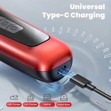 Pet Hair Trimmer Set, Rechargeable Electric Grooming Clipper For Large Pets, Dual Speed Pet Shaver With Digital Display, Quiet & Powerful Motor Dog Grooming Kit, Professional Cordless Thick Hair Trimming Tool, Low Noise Pet Hair Clipper Set, Animal Scissors For Horse, Sheep, Cat And Dog, Pet Hair Removal Razor - Multicolor - View 11