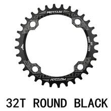 MOTSUV 104 BCD Mountain Bicycle Round Oval Chainring Narrow Wide Chainwheel 32T/34T/36T/38T Cycling Star Ring Crankset Part Set - Multicolor - View 7