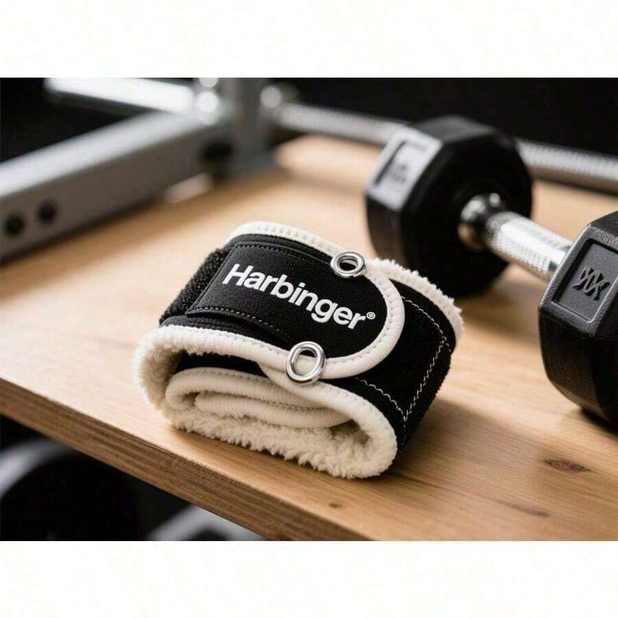 373700 Accesorio para el tobillo con doble anillo de 3 pulgadas.pesas - Cinturón de levantamiento de pesas contorneado de cuero - Ver 1