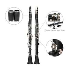 New Ktaxon Bb Professional Clarinet W/ Case Manual & Accessories - mặc định - Xem 3