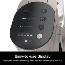 mhjNinja Pods and Grounds - Cafetera de una sola reserva compatible con cápsulas  molidos de cerveza diseño compacto depósito de 52 onzas taza de 6 onzas a 24 onzas tamaños de taza de viajesleeping Bags - Piedra - Ver 7