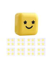 Star Hydrocolloid Salicylic Acid Pimple Patches Mirror Storage Box Cute Star Shape Vegan, 32 Count Acne Spot Stickers For Face ,Mirror Makeup Tool - 多色 - 查看 10