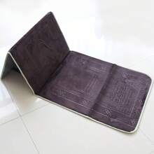 1件装 Al Arabia 穆斯林祈祷毯，伊斯兰礼品，穆斯林便携式祈祷毯，带指南针，红色派对装扮旅行保护垫，椅子下垫，礼品，轻便旅行垫祈祷垫，可折叠，室内外均可使用，适合朝圣、学习、大厅、穆斯林节日 - 便携式家用跪垫 - 彩色 - 查看 7