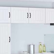 vidaXL Armário de cozinha 2 pcs branco 50 x 31 x 40 cm - Branco - Ver 2