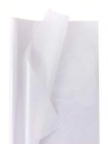 10pcs Ivory White Pearl Color Wrapping Paper, Gift Wrapping Paper, Decorative Wrapping Paper, Flower Wrapping Paper, Suitable For Various Festivals And Parties - Ivory White - View 1