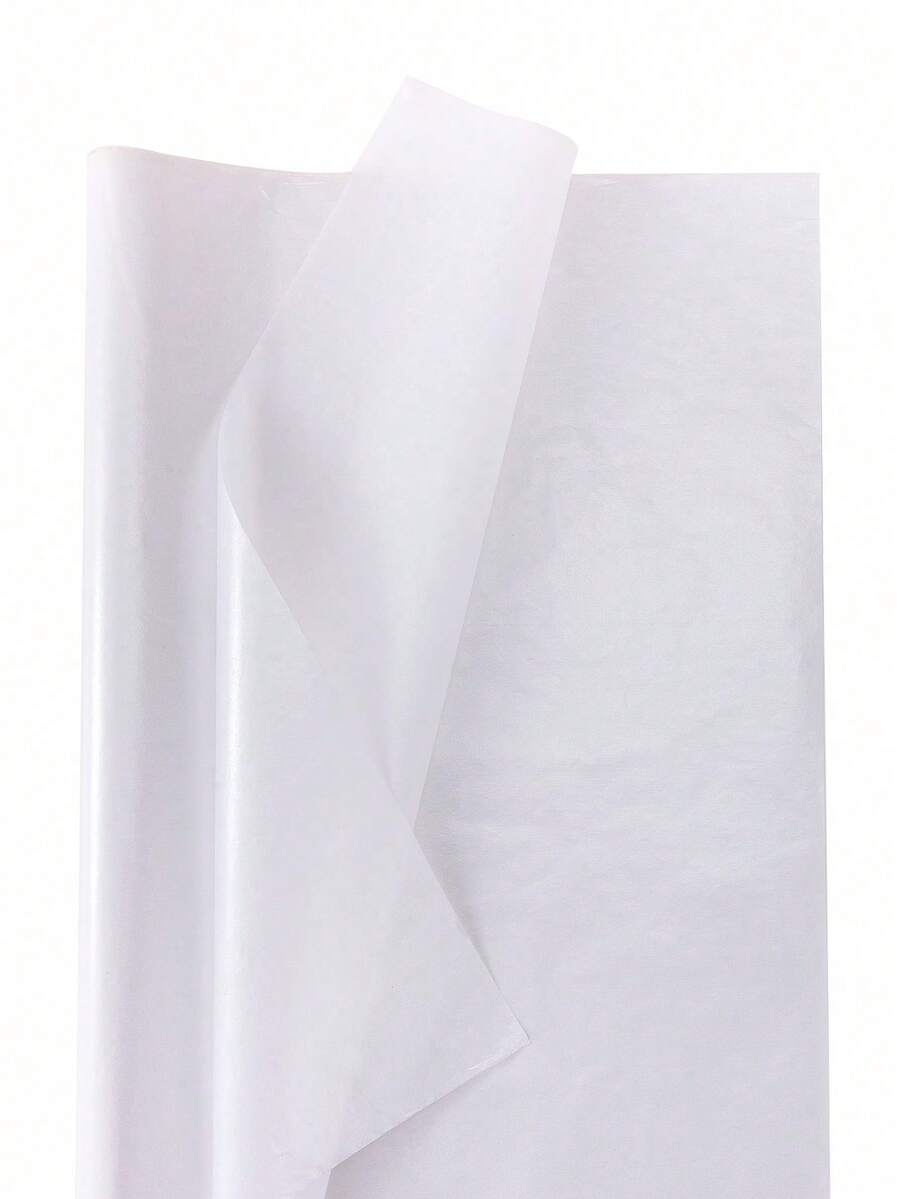 10pcs Ivory White Pearl Color Wrapping Paper, Gift Wrapping Paper, Decorative Wrapping Paper, Flower Wrapping Paper, Suitable For Various Festivals And Parties - Ivory White - View 1
