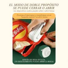 TendenciaMaquina Para Sellar Sellador De Bolsas Para Snacks/alimentosCalidad premium - Negro - Ver 5