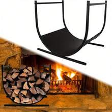 Firewood Racks - Black - View 12