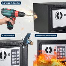 Caja Fuerte Digital De Alta  Con Código Y Llave