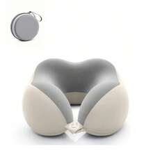 Gối kê cổ hình chữ U bằng mút hoạt tính mới năm 2026 kèm túi đựng, gối du lịch di động với khả năng đàn hồi chậm, vỏ có thể tháo rời và giặt được, thích hợp cho máy bay, văn phòng, ngủ trưa và du lịch, gối kê cổ hình chữ U bằng mút hoạt tính di động kèm túi đựng, gối kê cổ hình chữ U bằng mút hoạt tính du lịch kèm túi đựng. - Nhiều màu - Xem 16