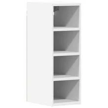vidaXL Armoire suspendue "Riga" Blanc 20 x 29,5 x 60 cm Bois d'ingénierie - Blanc - Voir 5