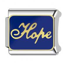 In Stock Italian Module Bracelet Jewelry Personalized Fashion Steel Bracelet Necklace Ring - #10*單顆 - 查看 10