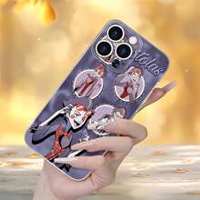 Fundas de  con diferentes poses. Esta elegante funda es compatible con iPhone 17, 16, 15, 14 Pro Max, 13, 12, 11, XR y XS Plus. Fabricada en silicona TPU, ofrece protección contra golpes y caídas, además de una sensación superior. Es un regalo ideal para familiares, amigos y seres queridos, y una opción perfecta para Año Nuevo. - transparente - Ver 2