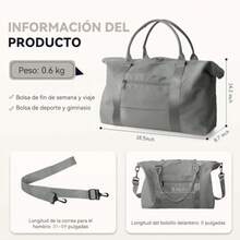 mhjBolsa Deportiva Para El GymBolsa De Viaje Expandible Bolsa De Viaje Plegable Para Hombre Y Mujer Tote Bolsa De Deporte Impermeable Con Compartimentos Para Gimnasio Gris-03Sleeping Bags - 219259127 - Ver 5
