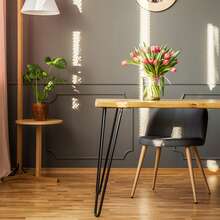 Set Of 4 Metal Hairpin Table Legs, For Dining Table, Desk And Stool, DIY