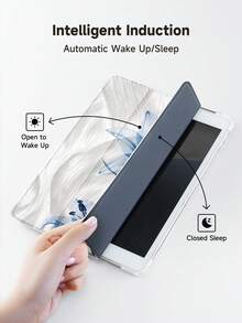 Ayotu Lily Pattern Computer Case And Kindle E-Book Case Are Compatible With 10th Generation, 11/Air 4th/Air 7th/9.7 Inches,Kindle (11th Generation -2024 Release) (6 Inches) Kindle Paperwhite 12th Gen 2024, It's A Great Holiday Gift With Stylish And Simple Patterns. - Multicolor - View 6