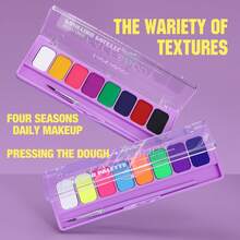 HANDAIYAN Halloween Glow In The Dark UV Body Paint, Body Makeup, Face & Body Painting Pigments For Christmas, Holiday, Costume Party, Makeup - Multicolor - View 2