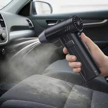 RAF مروحة توربينية 13,000 دورة في الدقيقة، نافخ صغير عالي الطاقة، مروحة كهربائية قابلة للضبط متعددة السرعات، محرك فرشاة خالي من الفرشاة 52 م/ث، منفاخ هواء محمول، مكبس هواء عالي الأداء، مجفف حيوانات أليفة، نافخ شواء، بطارية 2600 مللي أمبير، هدية عيد الحب والكريسماس بخصم - متعدد الألوان - مشاهدة 5