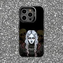 Funda para teléfono F-Fear y H-Hunger para 17,16,15,14,13,12,11,ProMax,Plus, cubierta mate negra a prueba de golpes - z3 - Ver 7