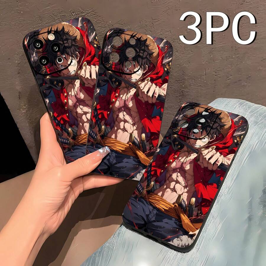 Funda para teléfono Samurai Warrior Epic Adventure. Este impresionante diseño presenta una intrincada ilustración de guerrero, compatible con 17, 16 Pro Max, 15 Pro Max, 13 y 12. Fabricada en TPU resistente, ofrece una excelente protección contra golpes y caídas. Perfecta para regalar a seres queridos, amigos o aspirantes a samuráis en ocasiones como cumpleaños, festividades o eventos especiales. Es una pieza llamativa que combina arte y funcionalidad. - Negro - Ver 1