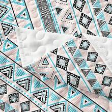 2/3件套床上用品（1个床罩+1/2个枕套），数码印花，柔软舒适，波西米亚风格，适合酒店、卧室、宿舍，四季皆宜 - 彩色 - 查看 5