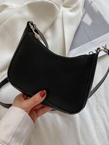 Túi xách đeo vai cho nữ, túi xách da giả có khóa kéo, túi đeo chéo dễ thương kiểu hobo, thích hợp cho ngày Valentine, mùa cưới, quà tặng cho phù dâu, hoàn hảo cho sử dụng hàng ngày hoặc đi chơi buổi tối. Chiếc túi xách mini bằng da này phù hợp với nhiều trang phục và dịp khác nhau. - màu đen - Xem 10