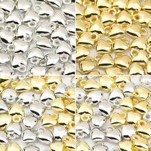 50pcs CCB Peach Heart Shaped Pendant, Suitable For DIY Crafts, Necklace, Bracelet, Phone Charm Making