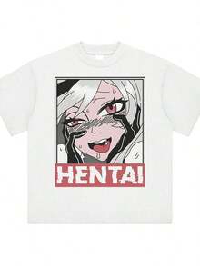 Funny T-Shirt For Men 230g - 杏色 - 查看 3