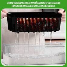 TendenciaMultifuncional Cortador De Verdura Espiralizador De VerdurasCalidad premium - Blanco - Ver 6