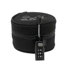 QY- RAW Smell-Proof Jar And Cozy W/Lock 6oz Black 6 Ounce 6.0 Fluid_ounces -9608 - 黑色 - 查看 3