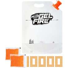NERF Pro Gelfire - Bolsa Reutilizable de recargas - 10.000 recargas Gelfire deshidratadas - para el Uso con los lanzadores Gelfire,37643404 - Multicolor - Ver 5