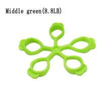 1pc Silicone Flower Shaped Finger Resistance Bands & Expanders - Non-Slip Grip Strengthener, For Finger Rehabilitation Training, Exercise And Hand Fitness, 6.6lbs-11lbs Levels, Multi-Color Options, Unisex - Multicolor - View 13