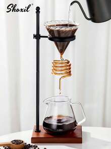 shoxil 1pc Spiral Coffee Filter Dripper, 1-4 Cup Capacity, Creative Spiral Cooling Coffee Filter Cup, Suitable For Office Or Home, Coffee Brewing Funnel, Home Coffee Maker Accessories - Coffee Filter - View 5