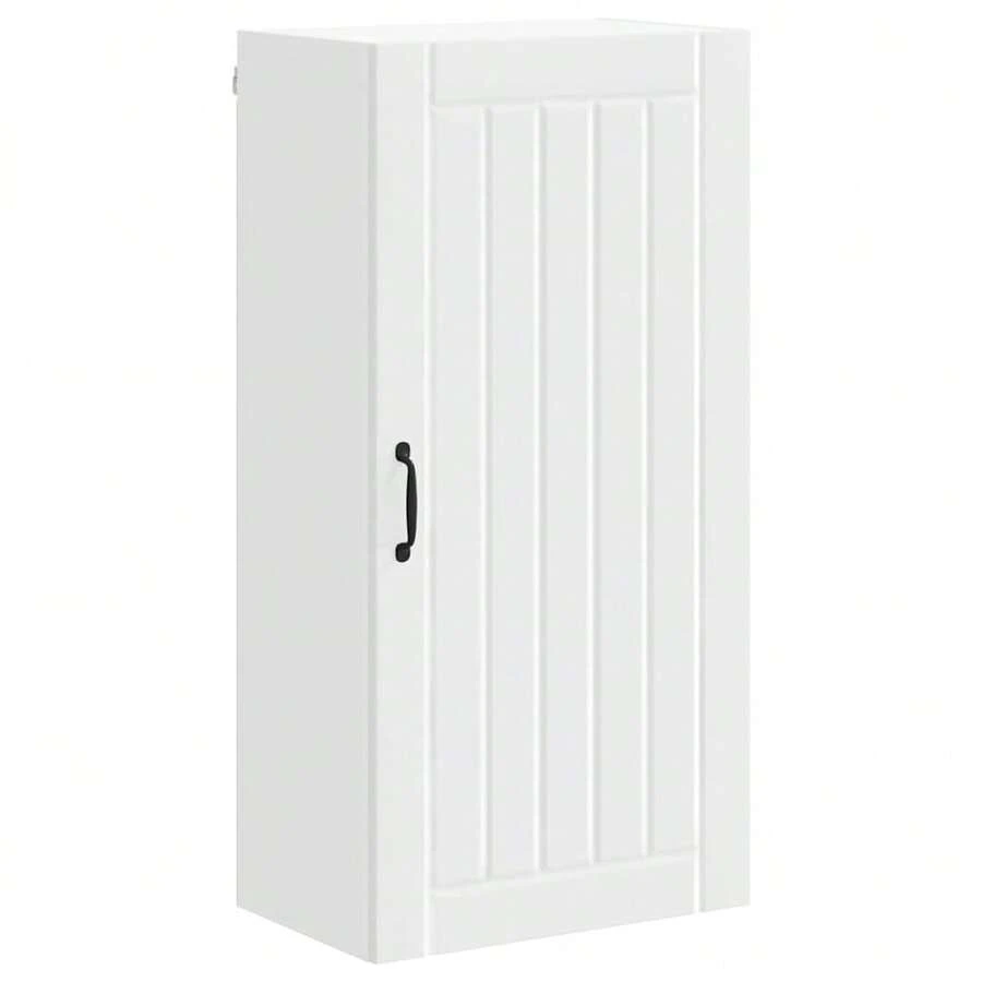 vidaXL Armário de cozinha branco 50 x 31 x 100 cm Bois d'ingénierie - Branco - Ver 1