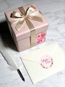 24/48/120 张母亲节礼物包装标签和信封贴纸 – 8 种设计选择，防水无残留，非常适合节日惊喜礼物。 - 彩色 - 查看 5