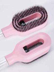 CTZIHGAO 2 In 1 Hair Brush With Spray Function, Spray Hair Comb Grooming Tool With Refillable Water Tank, Professional Spray Brush For Hair Styling And Conditioning, Soft Bristle Spray Hair Brush For Wet Dry Hair Care, Mist Sprayer Hair Brush For Curl Refresh Root Styling And Daily Hair Management - Multicolor - View 4