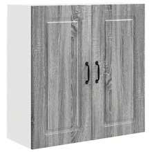 vidaXL Armário de cozinha Kalmar Gris Sonoma 80 x 31 x 80 cm - Cinza - Ver 1