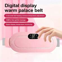 1500mAh Rechargeable Women's Portable Wireless Heating Pad, Multi-Level Adjustable, Back & Abdomen Heating Pad, Period Heating Waist Belt, Heating & Vibrating Waist Massager - Multicolor - View 7