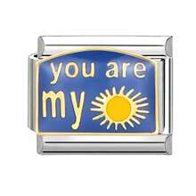 In Stock Italian Module Bracelet Jewelry Personalized Fashion Steel Bracelet Necklace Ring - #10*單顆 - 查看 2